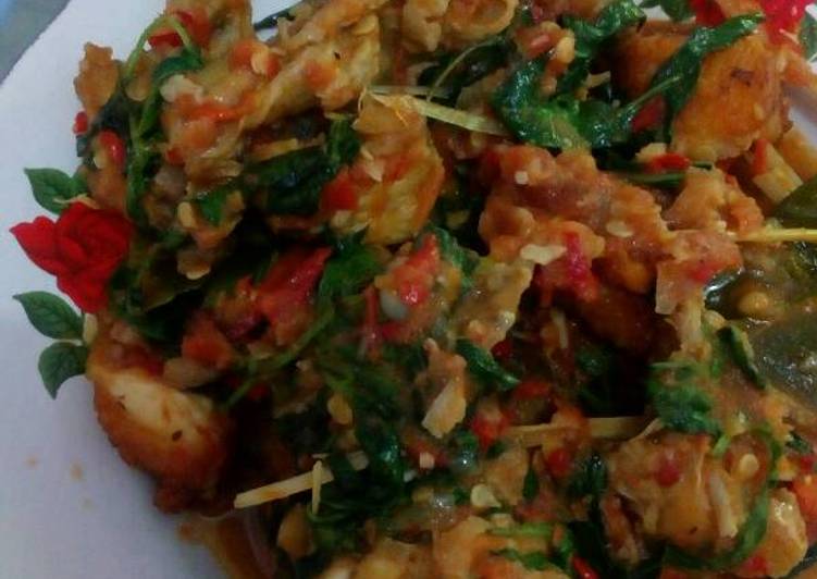 resep lengkap untuk Ayam rica kemangi