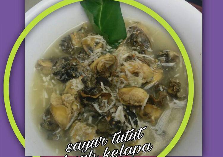 resep TUTUT KUAH KELAPA (serapah)