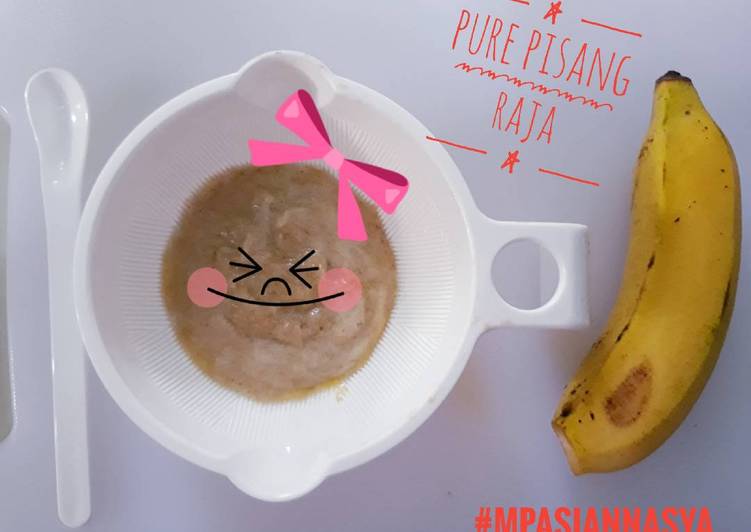 gambar untuk cara membuat Pure Banana