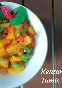 Kentang Buncis Tumis Balado