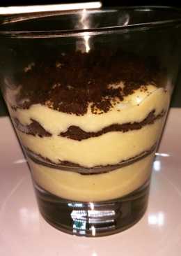 Cheese cake in jar