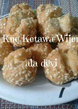 Kue Ketawa Wijen (anti gagal)