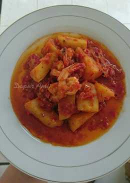 Balado Kentang Udang