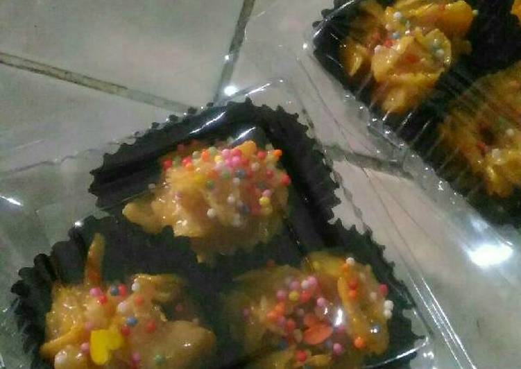 resep Coklat Cornflakes mudah dan renyah