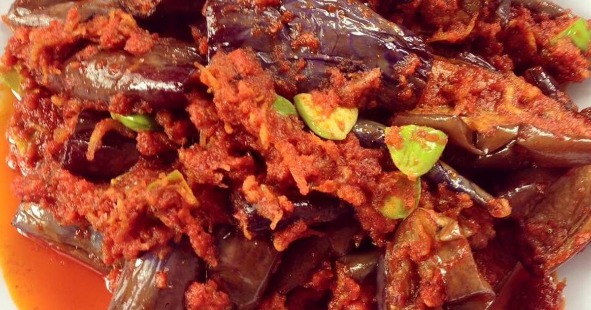 Resep Balado  Terong Teri  Pete  oleh Icho Farah Cookpad