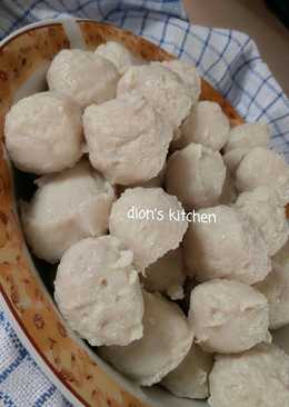 Bakso ayam/ pentol ayam homemade