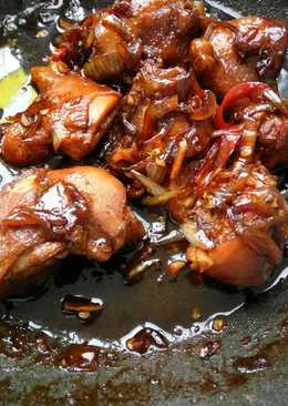 Ayam kecap simple