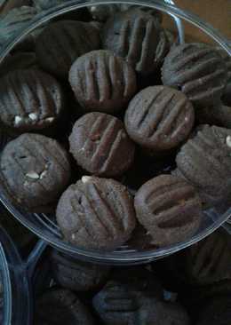 Kue Kacang Coklat