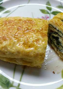 Telur dadar nori