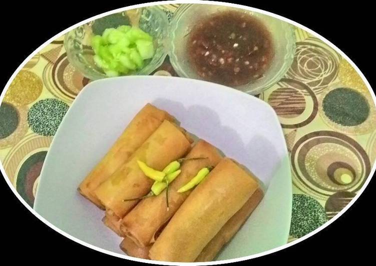 resep masakan Lumpia Bengkuang