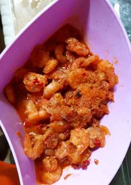 Tumis Udang Pedas