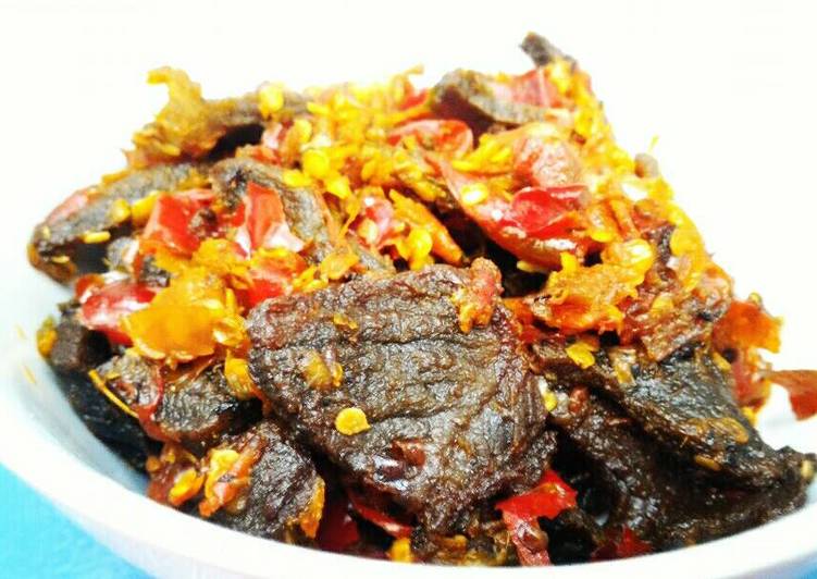 resep lengkap untuk Dendeng Daging Sapi