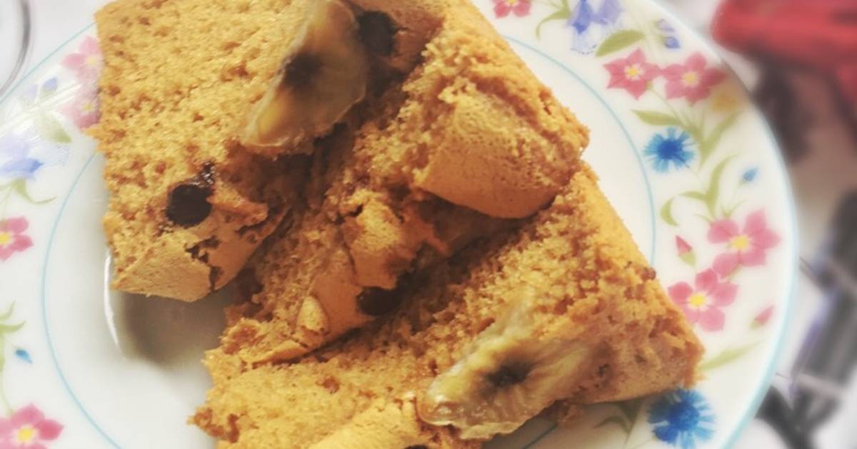 Resep Banana cake with chocochips