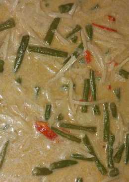 Lodeh rebung kacang panjang