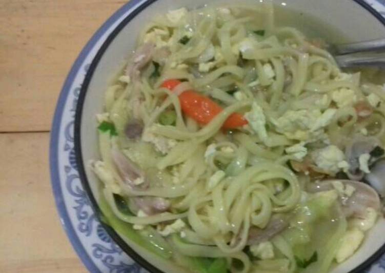 resep masakan Mi dogdog (bakmi godhog Jawa)