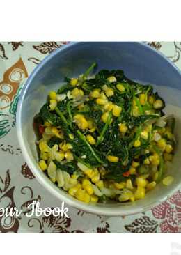 Tumis Bayam Jagung