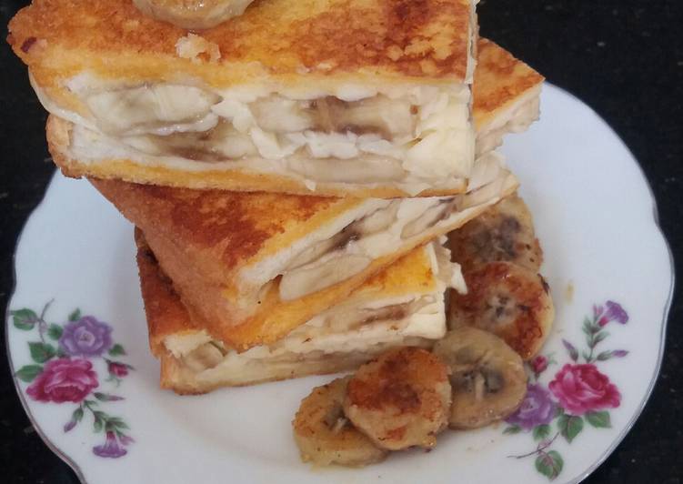 resep Sandwich Pisang Keju