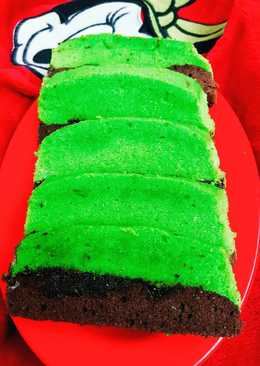 Bolu kukus coklat pandan enak maknyusssðŸ˜™ðŸ˜ðŸ˜˜