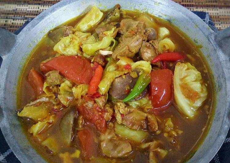 resep Ati Ampela Ala Tongseng