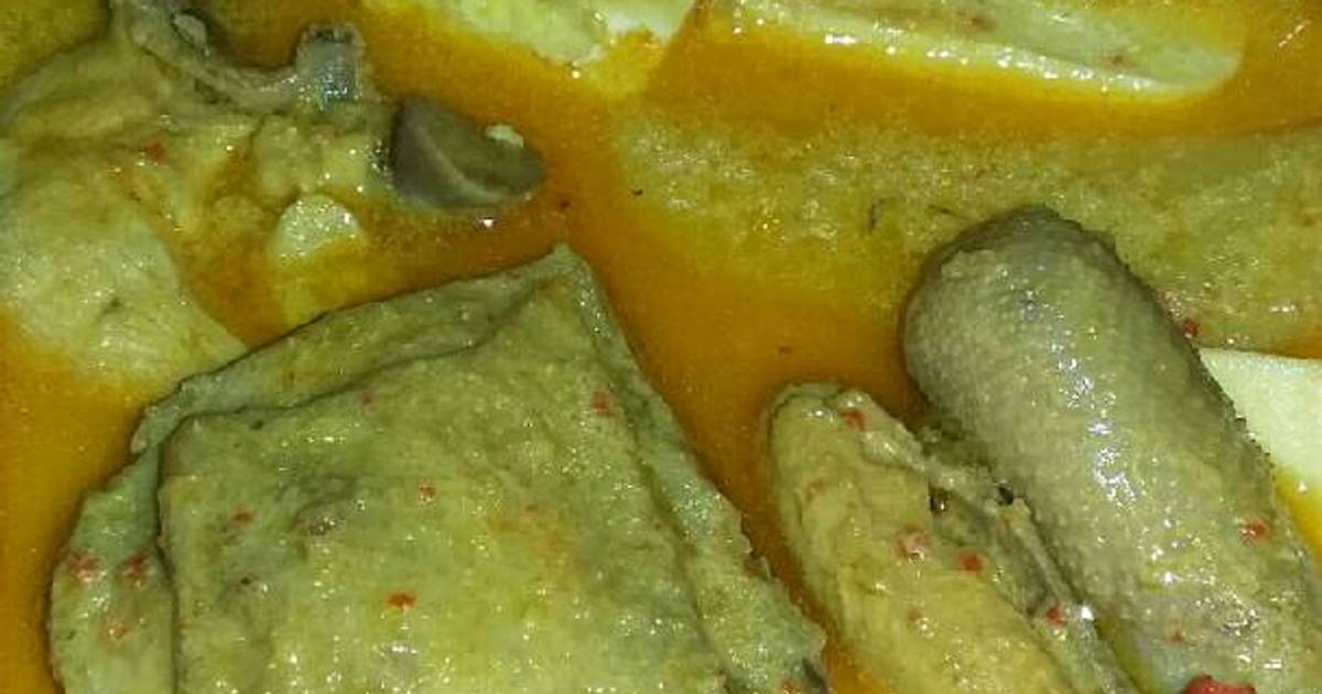 Resep Gulai ayam kentang dan tahu ala susan febrianty