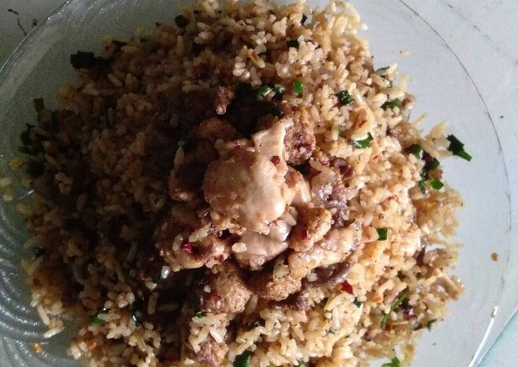 resep Nasi Goreng Jeroan Ikan Mas