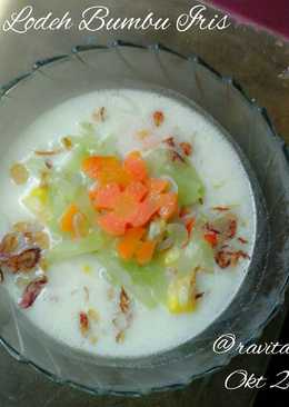 Sayur lodeh labu siam (bumbu iris)