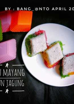 Putu Mayang Bihun Jagung Rainbow (Versi Santan)
