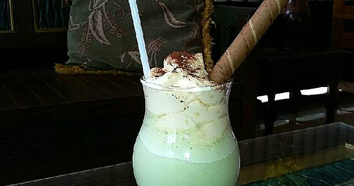 Resep Iced Green Tea Latte