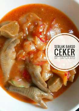 Seblak Bakso Ceker
