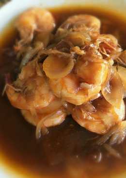 Udang saus inggris