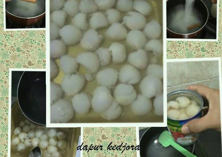 resep makanan Agar agar leci cinnamon segar