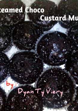 Muffin Custard Cokelat Kukus