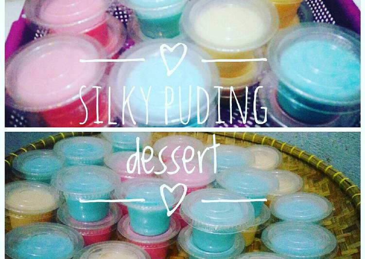 resep Silky puding