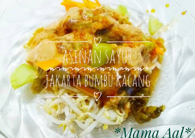 resep makanan Asinan Sayur Jakarta Bumbu Kacang