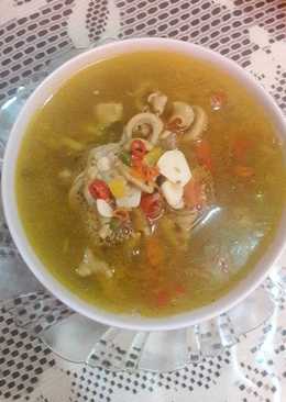 Usus kuah pedas bumbu racik