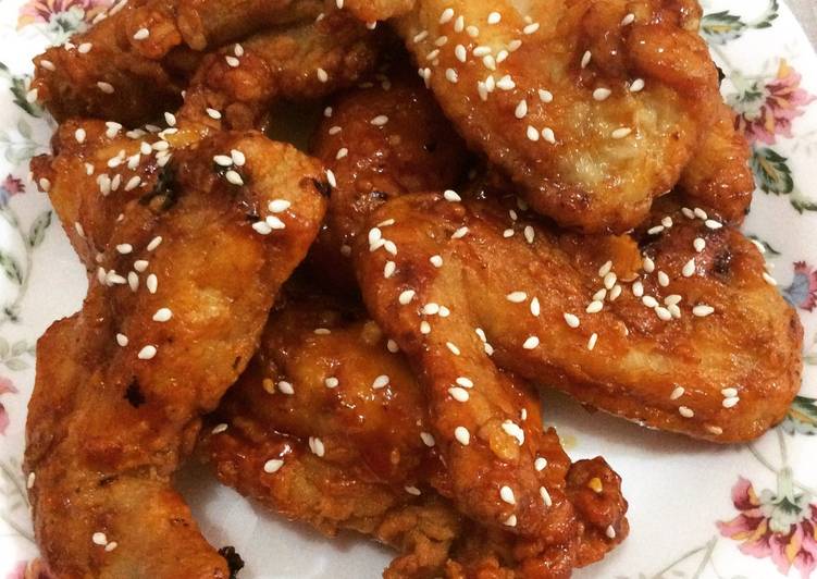 resep Ayam goreng ala korea