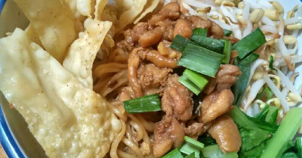 Mie ayam sederhana  28 resep  Cookpad