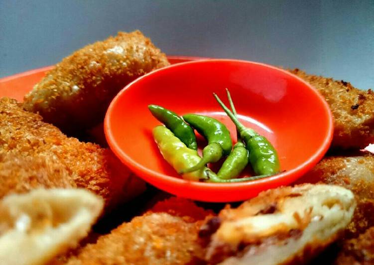 Resep Roti Goreng isi Keju Mayo - Mita & Arief