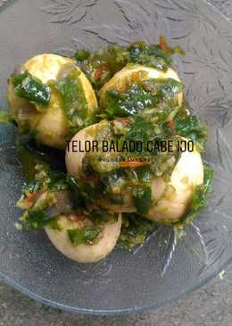 Telor Balado Cabe Ijo