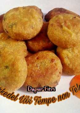 Perkedel Ubi Tempe tanpa Telur
