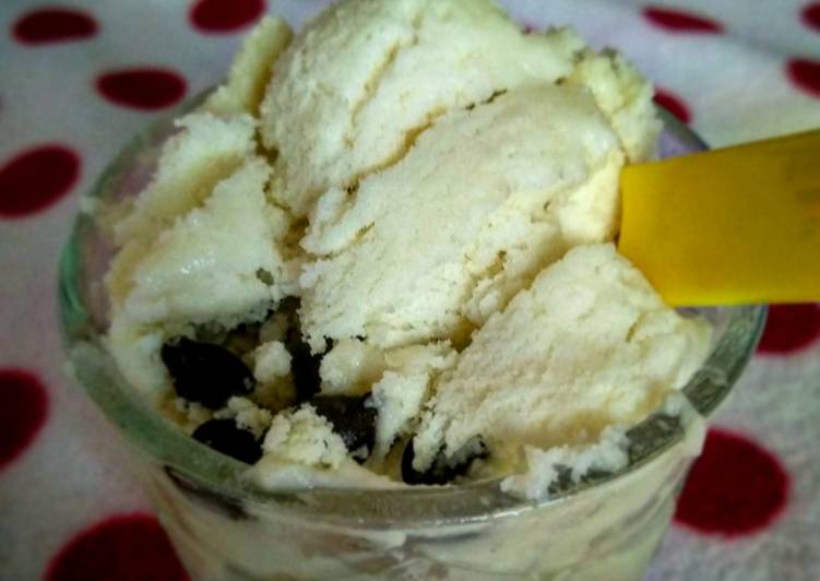 resep makanan Ice cream durian (lembut)