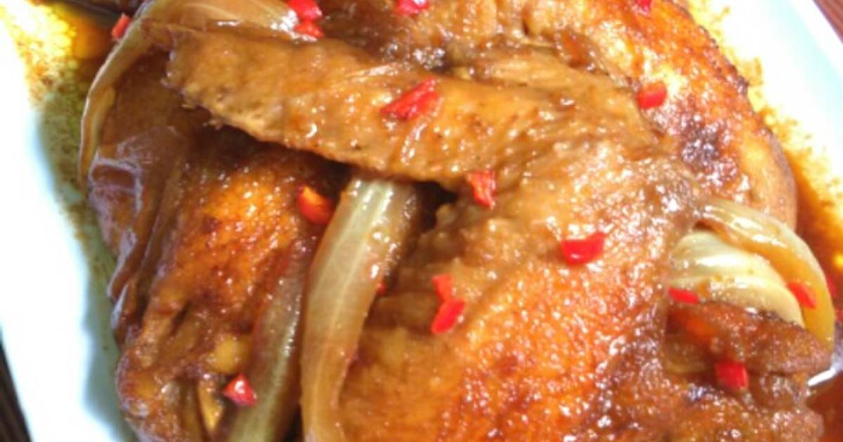 Resep Sayap Ayam Saos Mentega ala Nia Syifa