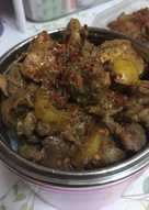 (Japachae)Korean Sweet Potato Noodles with Japanese Chicken Yakiniku rec: @sisiaisyi