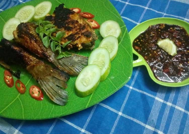 resep makanan Kakap bakar sambel kecap