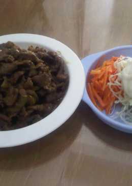 Beef Teriyaki & Salad Sayur Ala Hokben