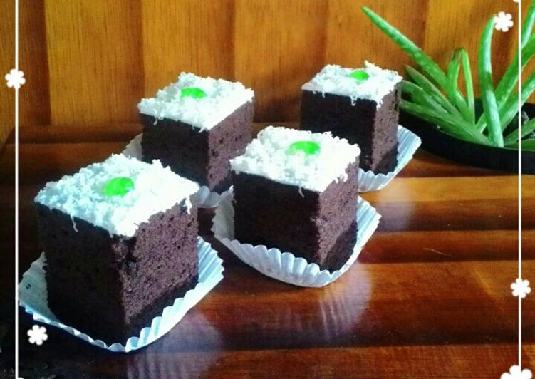 resep Brownies Kukus Lembut Irit Banyak