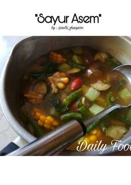 Sayur Asem 5 menit, mudah, cepat dan Segar