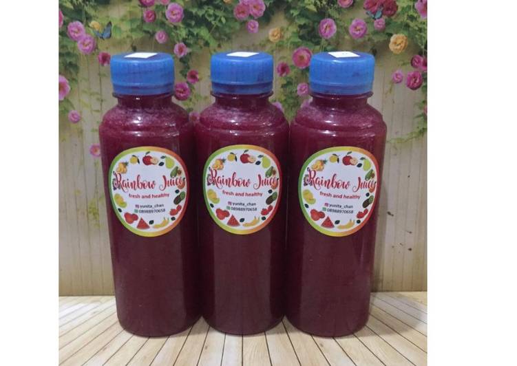 Resep Diet Juice Tomato Melon Kiwi Beetroot Karya Yunita chandra