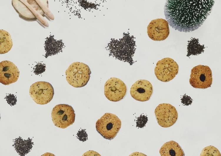 resep Muesli Cookies (oatmeal cookies)