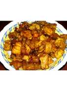 Tulang Sapi Muda dan Tahu Masak Kecap pedas ð